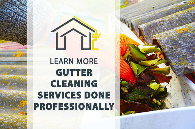 Gutter Cleaning Services Done Professionally