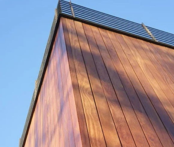 vertical wood siding