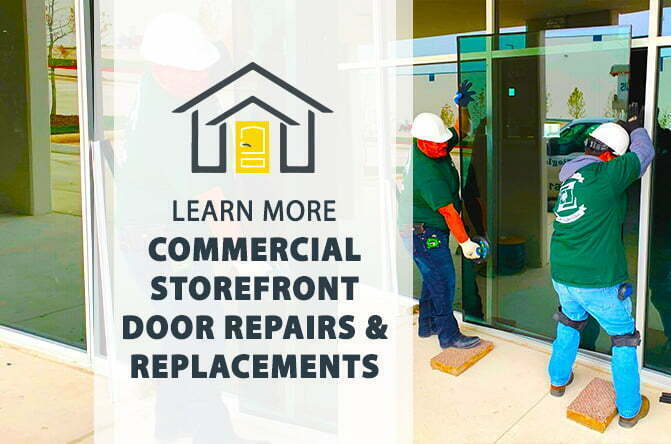 Commercial Storefront Door Repairs & Replacements Featured Image